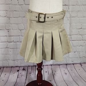 Girls French Toast Pleated Skirt